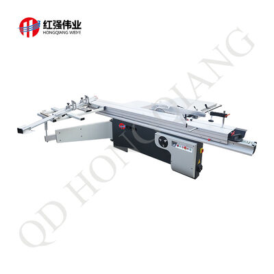Купить 800x600mm Table Size Woodworking Sliding Table Saw with Tilting Angle Saw Blade 0 to 45 Degrees and Max Cutting Width 800mm Производство в сети